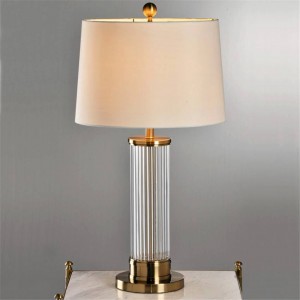 Nordic LED Deak Lamp Lampada da tavolo in vetro Camera da letto Comodino Lampade da tavolo decorative Lampade da scrivania a LED Lampade da comodino per matrimoni