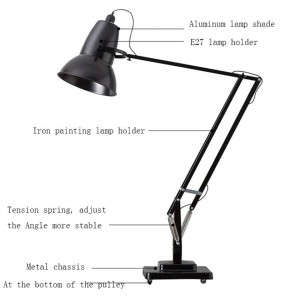 Nordic LED Lampada da terra in metallo Camera da letto Comodino Decor Soggiorno interno Illuminazione ristorante Lampade da terra a LED Lampade da terra