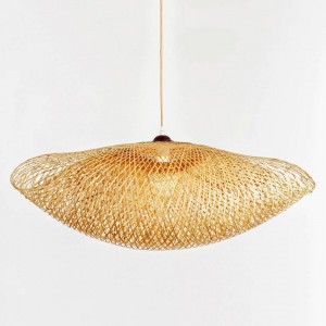 Lampada a sospensione a LED in legno nordico Apparecchi da cucina in bambù Lampada a sospensione a led Sospensione Lampada da interno per interni Sala da pranzo Lampada a sospensione