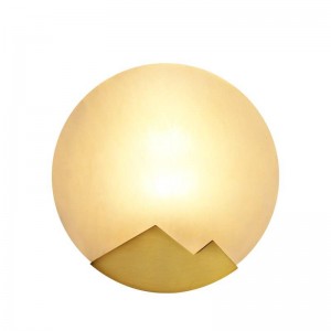Lampada da parete a LED per camera da letto a LED semplice moderna in marmo nordico Soggiorno Lampade da parete a parete Hotel Sconce a LED