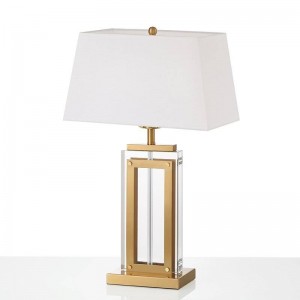 Post lampada da tavolo moderna lampada da comodino camera da letto decorazione lampade panno bianco paralume studio lettura illuminazione illuminazione E27 apparecchio a LED