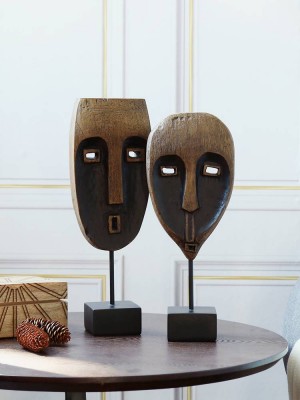 Modello di albero nero in resina Decorazione africana Decorazione Decorazione Artigianato creativo Moderno minimalista Desktop Art Gifts