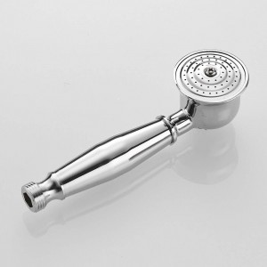Soffioni doccia in ottone massiccio bagno tenuto in mano doccia spruzzatore testa per il risparmio idrico rotonda doccia a pioggia rubinetto doccia 0516R