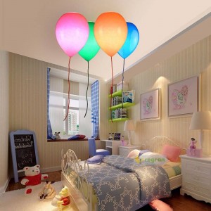 Lampada da camera per bambini semplice, palloncini, plafoniere, camera da letto, ragazzi e ragazze, studio creativo ristorante lampada da soffitto a led