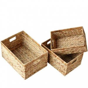 Cestello portaoggetti cesto portaoggetti in rattan cestello portaoggetti cestello portaoggetti paglia senza coperchio
