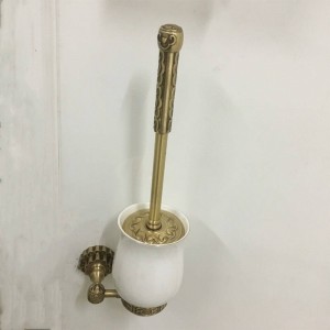Portascopino Accessori da bagno antichi sospesi Accessori da bagno in ottone Accessori per bagno 10709F