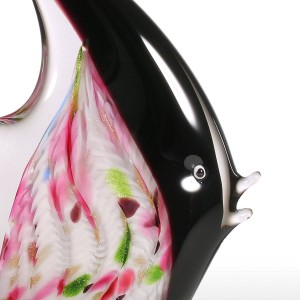 Fiori di pesce Accessori per la casa Accessori Figurine in vetro Ornamento Animali Mini figurine Disegnati a mano Decorazioni per la casa Multicolore