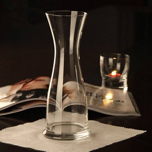 Vaso in vetro trasparente vaso luckybamboo Grande decorazione per la casa di nozze