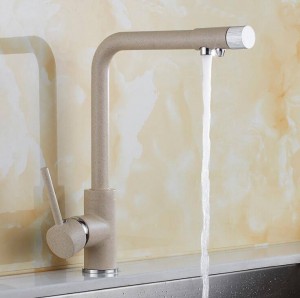 Rubinetti per filtro acqua Rubinetti da cucina in oro Miscelatore in ottone Bere cucina Purificare Rubinetto Lavello da cucina Rubinetto per acqua da cucina LAD-164