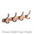 Rose Gold Four Hook - +0,65 €