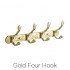 Gold Four Hook - +0,65 €