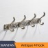 Antique 4 hook