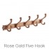 Rose Gold Five Hook - +4,32 €
