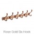 Rose Gold Six Hook - +17,95 €