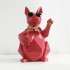 Red cat figurine-L - +52,14 €
