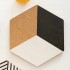 Black and white cube