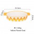 Yellow oval